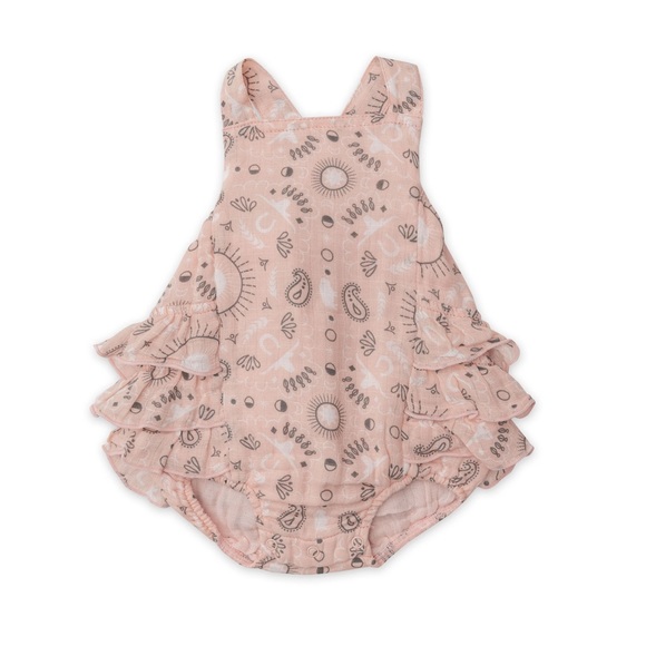 Angel Dear Ruffle Sunsuit - Picture 1 of 3